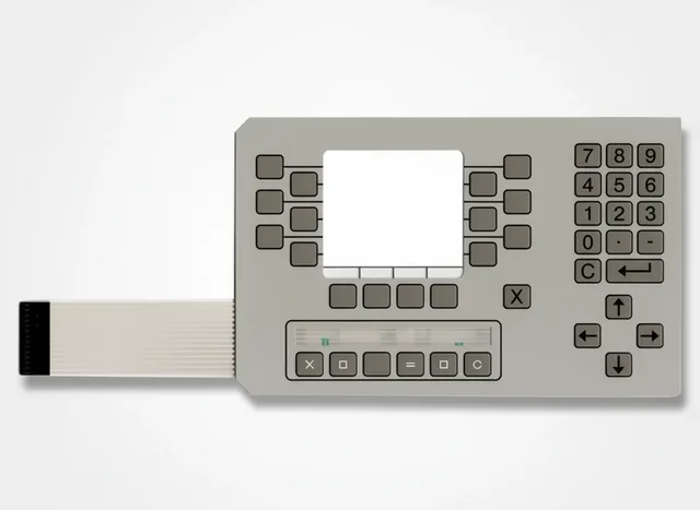 Teclado de Membrana para Equipamento ABB E-31712