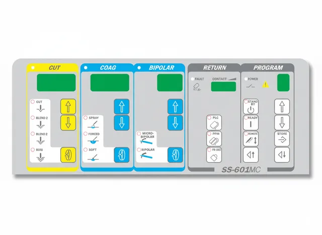 Painel de Membrana para Bisturi Eletrocirúrgico WEM SS-601MC