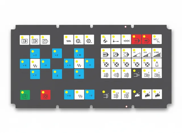 Painel de Membrana para Fanuc A02B-0236-C140/MBS