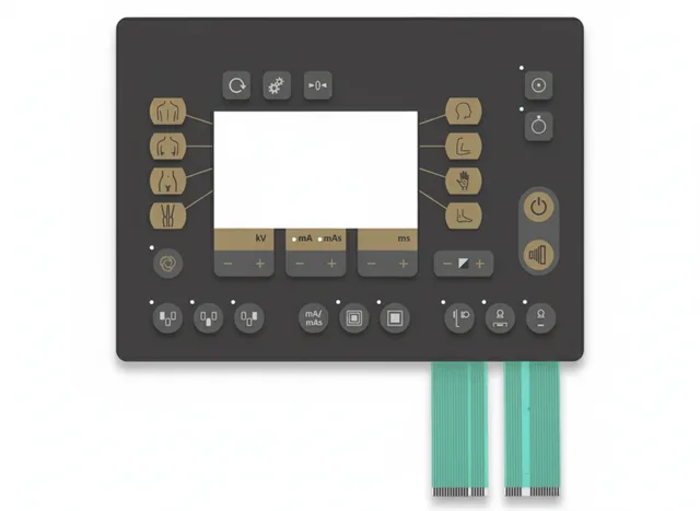 Teclado de Membrana para Aparelho de Raio-X VMI