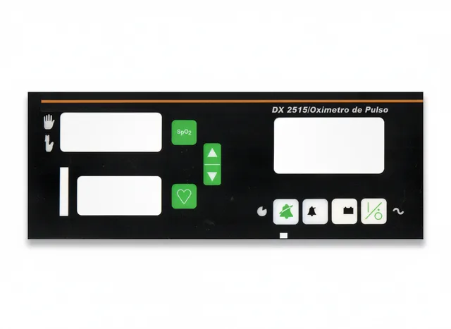 Painel de Membrana para Oxímetro de Pulso DX-2515 Dixtal