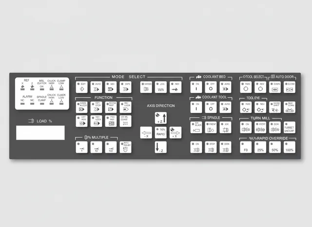 Painel de Membrana para Torno Hyundai-Kia