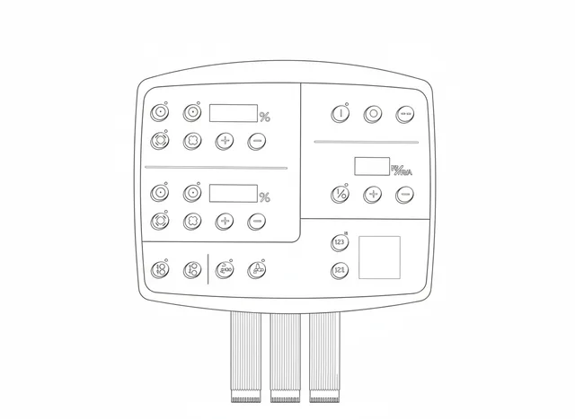 Teclado de Membrana para Impressora Flexográfica Etirama - Vista 2