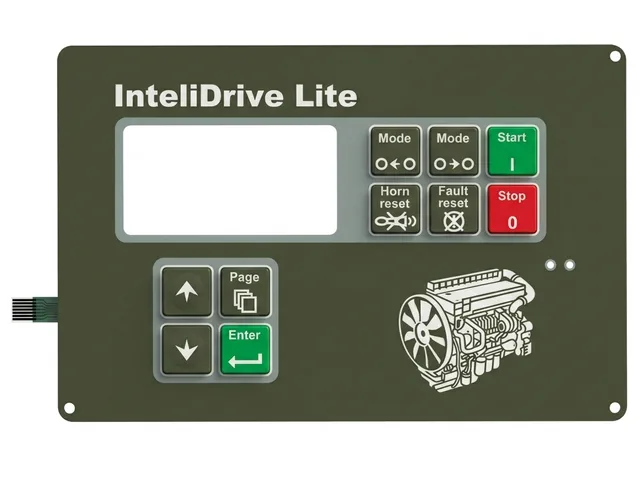 Teclado de Membrana para Controlador de Motor Modular InteliDrive Lite