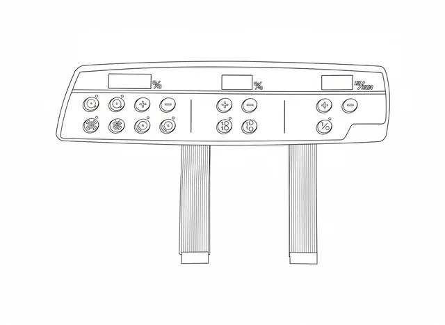Teclado de Membrana para Impressora Flexográfica Etirama - Vista 2