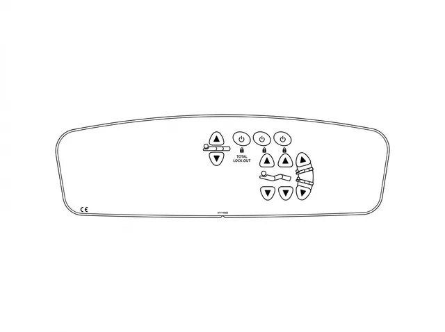 Painel de Membrana para Cama Hospitalar Stryker Secure II - Vista 2