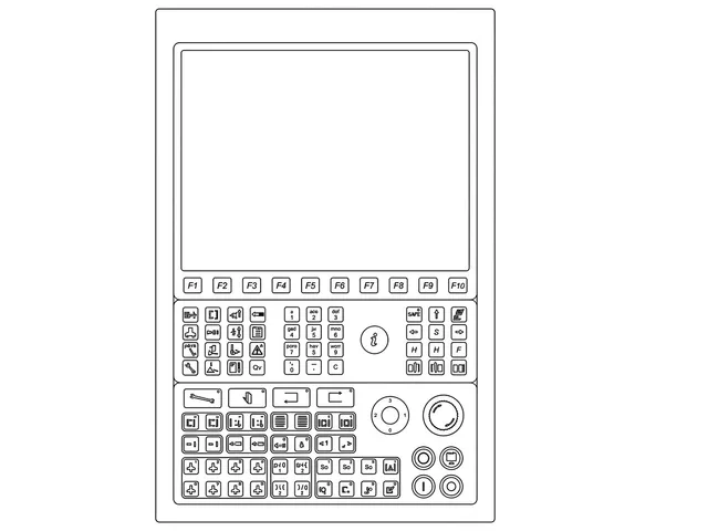 Teclado de Membrana para Injetora Negri Bossi - Vista 2