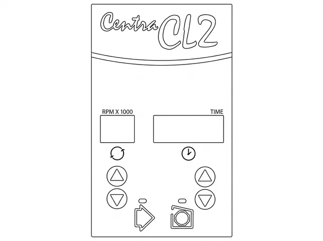 Teclado de Membrana para Centrífuga Thermo IEC Centra CL2 - Vista 2