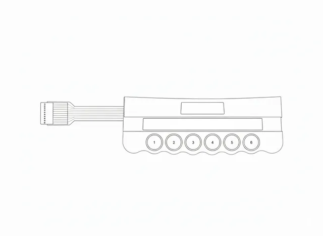 Teclado de Membrana para Máquina de Café XX Mini RHEA 6 Teclas - Vista 2