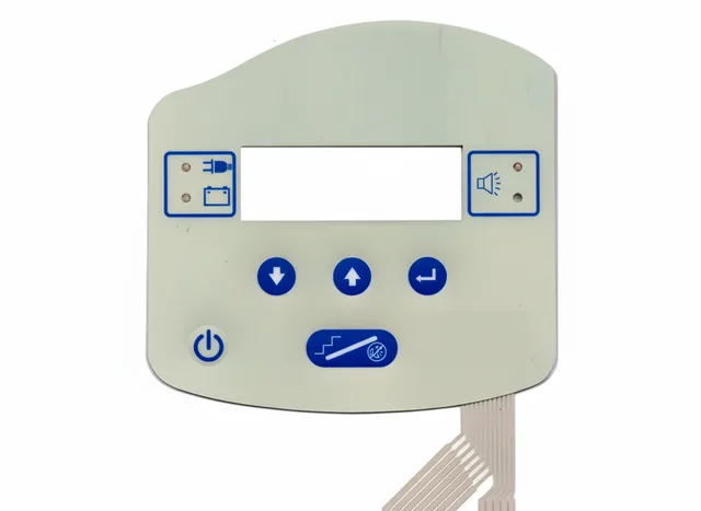 Teclado de Membrana para Ventilador Não Invasivo Respironics BiPAP Synchrony