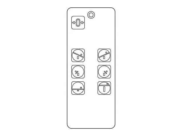 Teclado de Membrana para Mesa Cirúrgica Maquet - Vista 2
