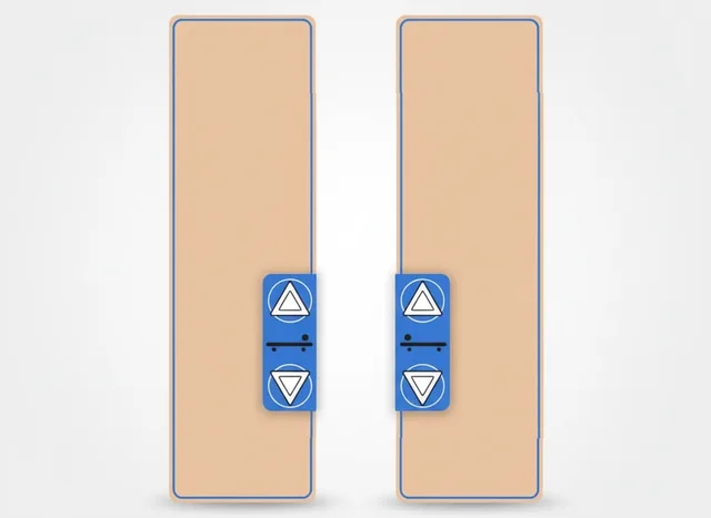 Conjunto de Painéis de Membrana para Cama Hospitalar Hill-Rom Basic Care (Simplificado)