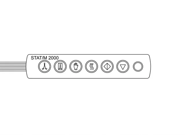 Teclado de Membrana para Autoclave SciCan Statim 2000 - Vista 2