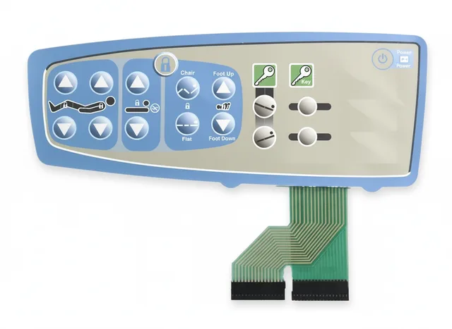 Teclado de Membrana para Cama Hospitalar Hill-Rom CareAssist ES
