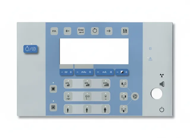 Teclado de Membrana para Máquina Raio-X Altus