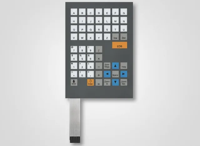 Teclado de Membrana para CNC Romi Mach 9