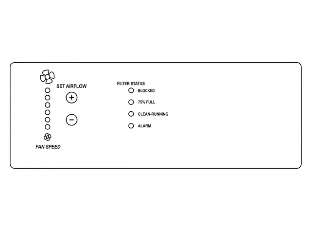 Painel de Membrana para Equipamento Videojet Xtract - Vista 2