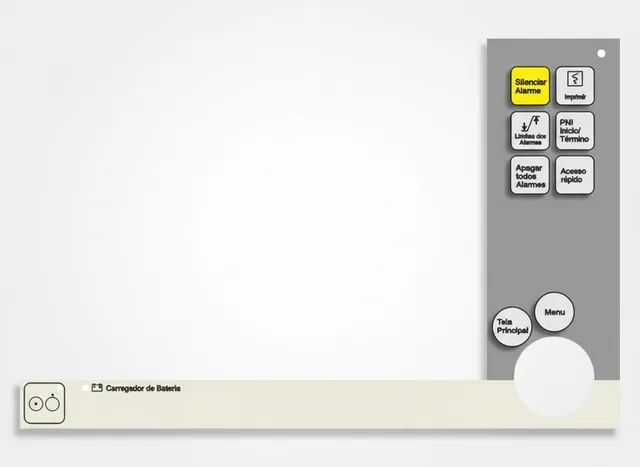 Painel de Membrana para Monitor Multiparamétrico Dräger Infinity Vista