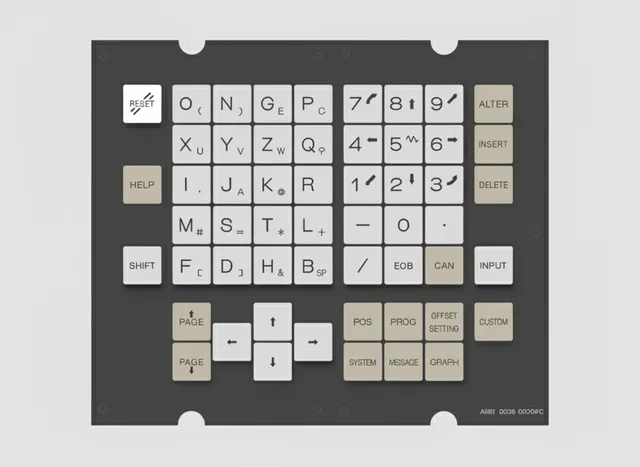 Painel de Membrana para Fanuc A98L 0005 0020 C