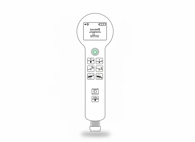 Teclado de Membrana para Mesa Cirúrgica Schmitz OPX mobilis - Vista 2