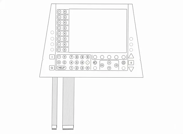 Teclado de Membrana para IHM Handtmann - Vista 2