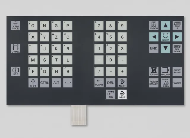 Teclado de Membrana para CNC Siemens Horizontal 802 D 6FC5303-0DM13-1AA0