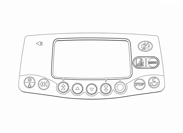 Teclado de Membrana para Bomba de Infusão Fresenius Injectomat Agilia - Vista 2