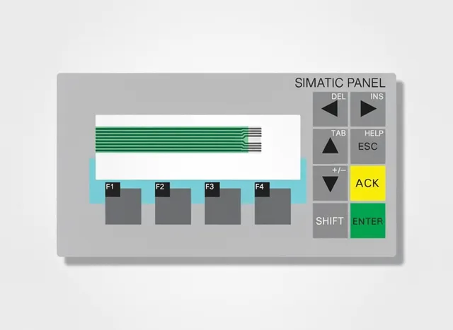 Teclado de Membrana para IHM Siemens Simatic Panel OP73.
