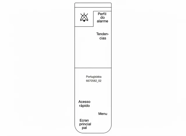 Painel de Membrana para Ventilador Pulmonar Servo-s Maquet - Vista 2