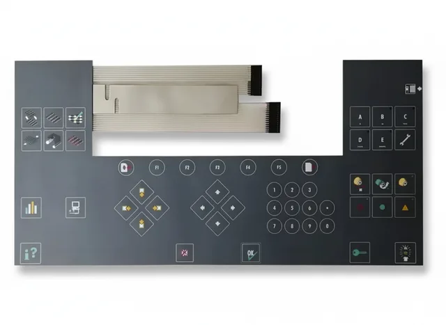 Teclado de Membrana para Dornier Dialog Panel