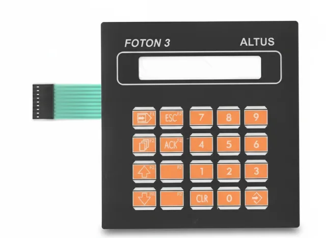 Teclado de Membrana para IHM Altus Foton 3