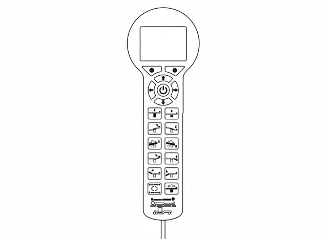 Teclado de Membrana para Mesa Cirúrgica Schmitz - Vista 2