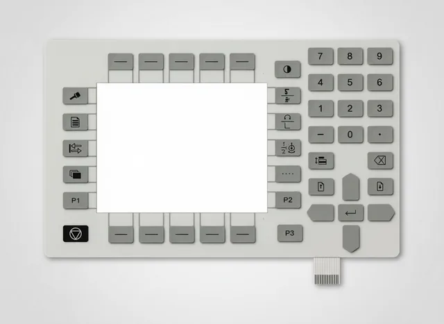 Teclado de Membrana para Equipamento ABB 3HNM05345-1