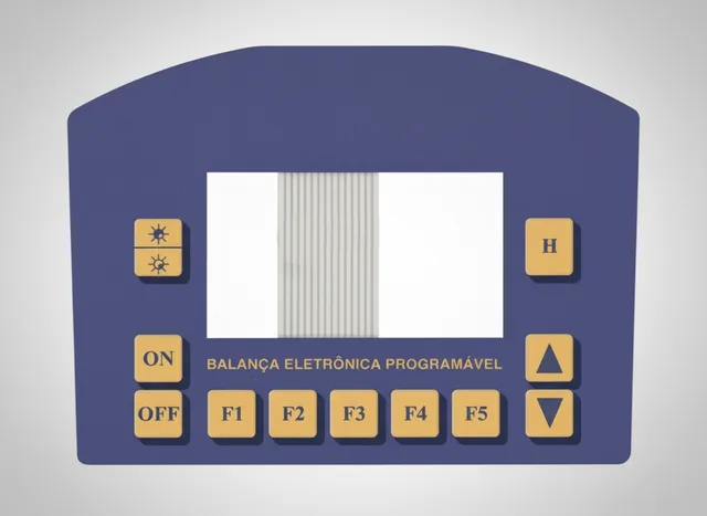 Teclado de Membrana para Balança PTM Graphic