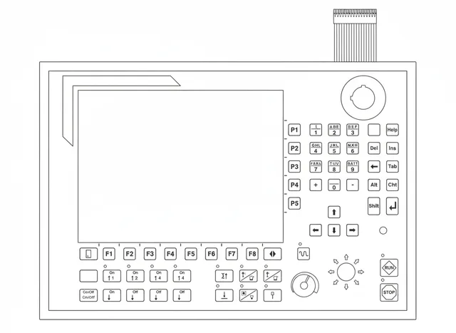 Teclado de Membrana para Máquina ESAB CUTING SYSTEMS - Vista 2