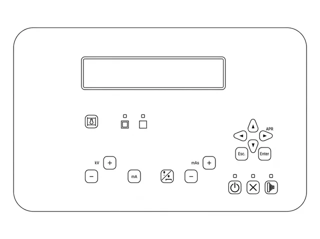 Painel de Membrana para Raio-X Móvel Phillips - Vista 2
