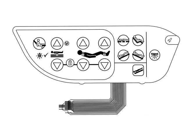 Teclado de Membrana para Cama Hill-Rom - Vista 2