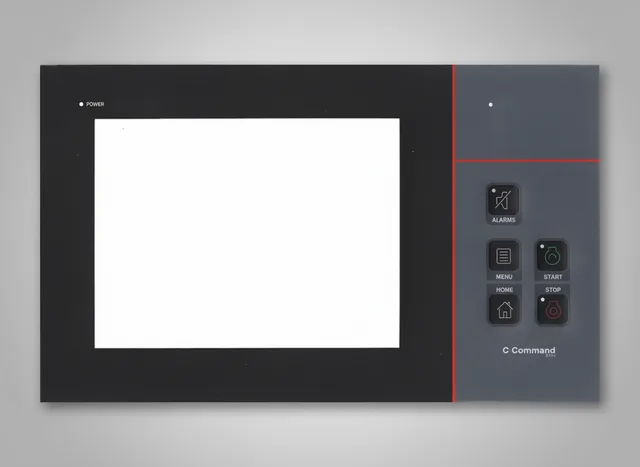Painel de Membrana para IHM Cummins C Command Elite