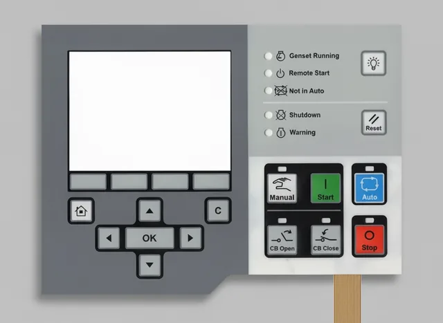 Teclado de Membrana para PowerCommand Cummins
