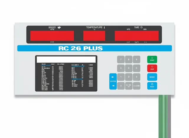Teclado de Membrana para Centrífuga Sorvall RC26 Plus