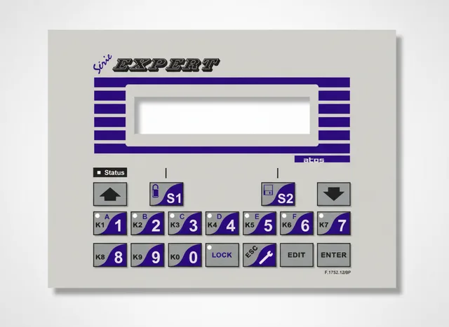 Painel de Membrana para Série Expert F1752.12/0P