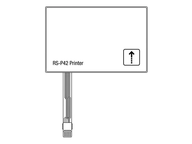 Teclado de Membrana para Mettler Toledo RS-P42 Printer - Vista 2