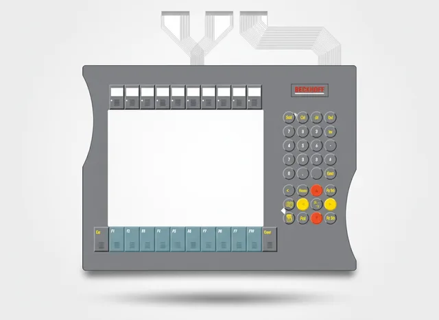 Teclado de Membrana para IHM Beckhoff CP7021-1046-0010