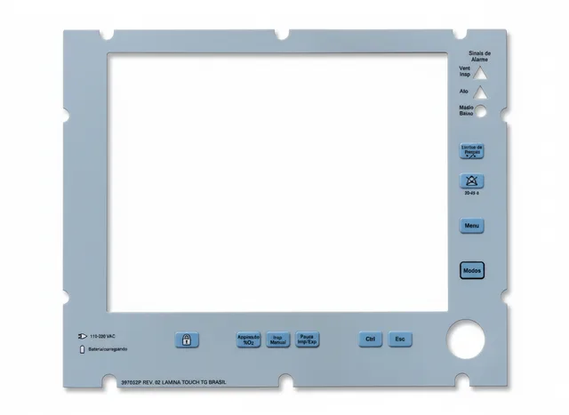 Painel de Membrana para Ventilador Dixtal DX-3020