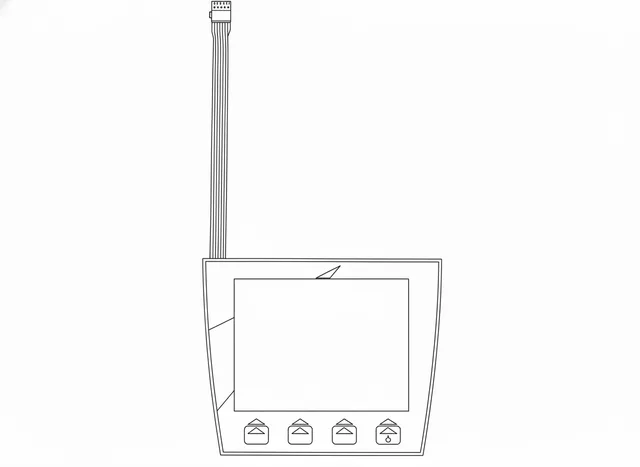 Teclado de Membrana para Aparelho MÖLLER DOCON - Vista 2
