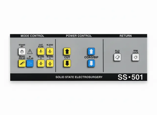 Painel de Membrana para Bisturi Eletrônico WEM SS-501