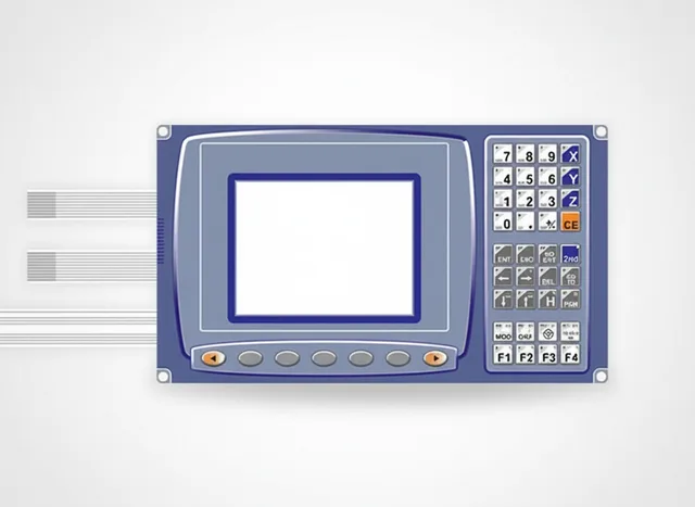 Teclado de Membrana para IHM MCS 570 - Tornos Logic Diplomat e Nardini