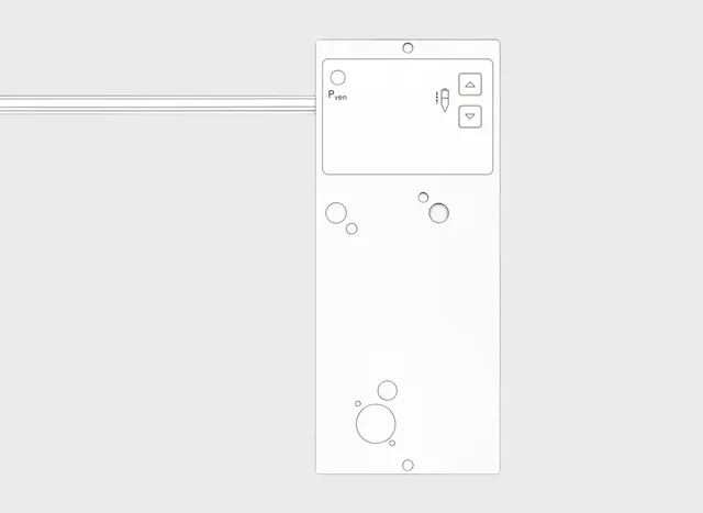 Teclado de Membrana para Painel Venoso Fresenius - Vista 2