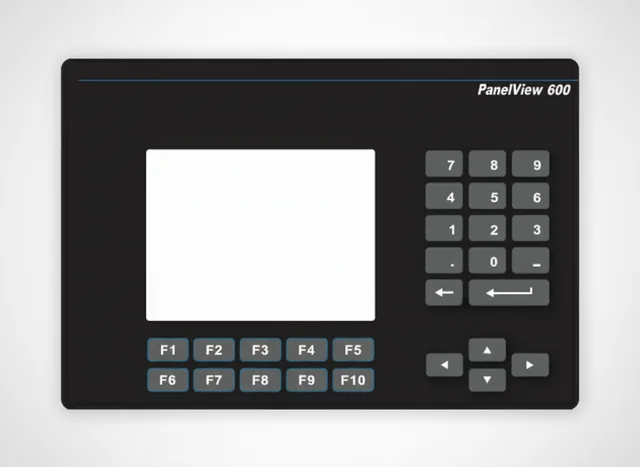 Teclado de Membrana para IHM Allen Bradley Panelview 600