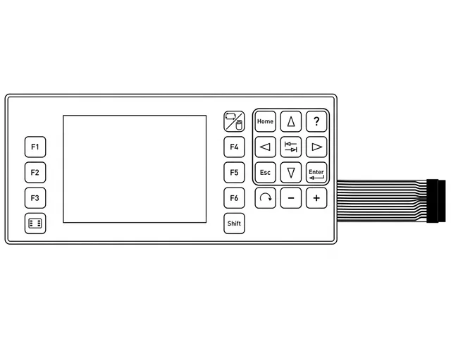 Teclado de Membrana para Marposs P7 ME - Vista 2